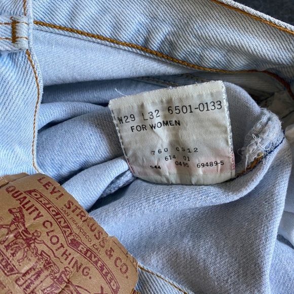 SOLD 1996 Levi’s 501 Women’s Jeans Made in USA - Picture 7 of 15